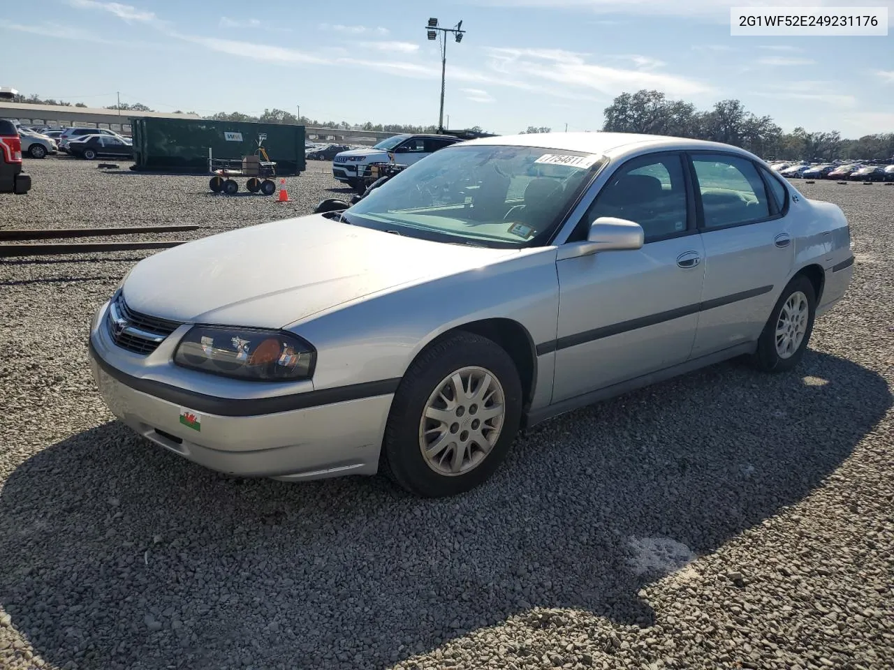 2004 Chevrolet Impala VIN: 2G1WF52E249231176 Lot: 77548114