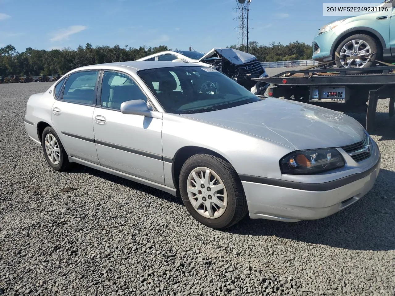 2004 Chevrolet Impala VIN: 2G1WF52E249231176 Lot: 77548114