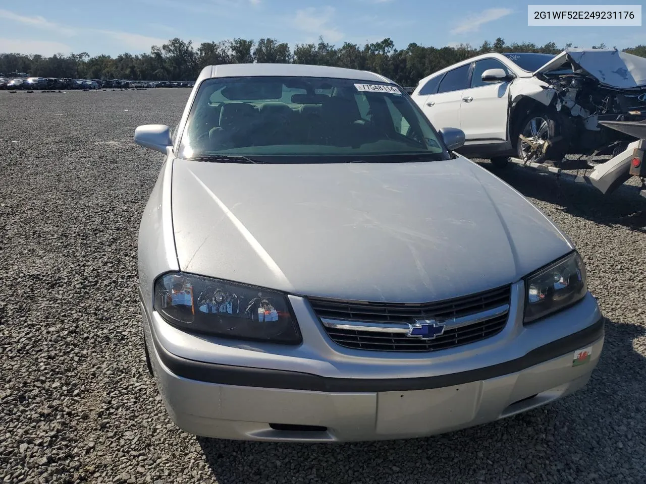 2004 Chevrolet Impala VIN: 2G1WF52E249231176 Lot: 77548114