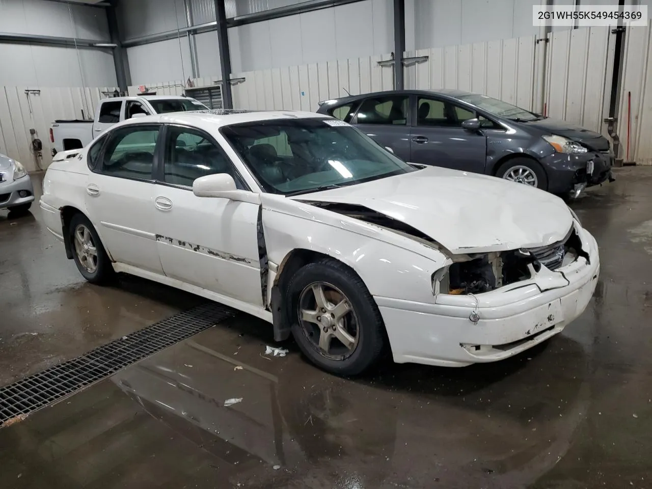 2004 Chevrolet Impala Ls VIN: 2G1WH55K549454369 Lot: 77751754