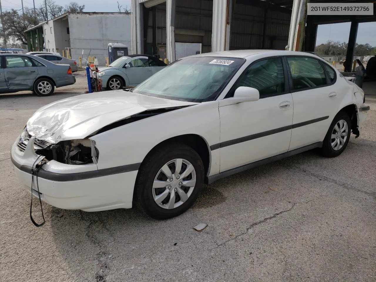 2004 Chevrolet Impala VIN: 2G1WF52E149372756 Lot: 78260924