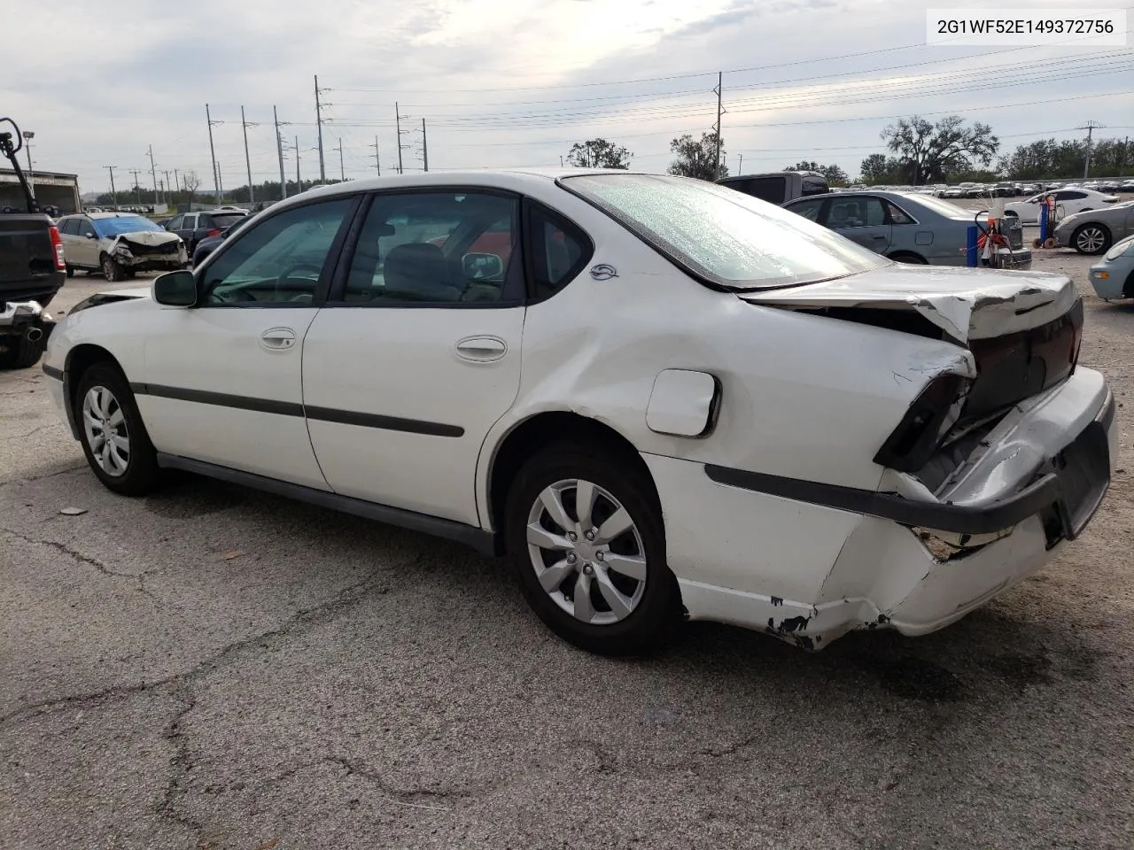 2004 Chevrolet Impala VIN: 2G1WF52E149372756 Lot: 78260924