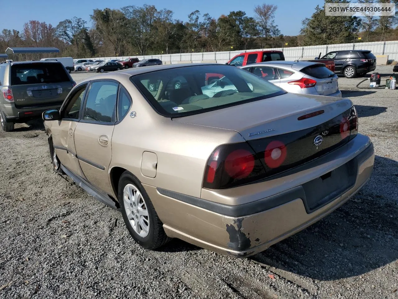 2004 Chevrolet Impala VIN: 2G1WF52E449306444 Lot: 78617244