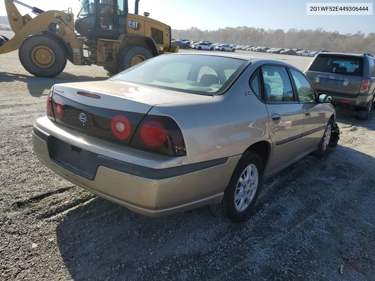 2004 Chevrolet Impala VIN: 2G1WF52E449306444 Lot: 78617244