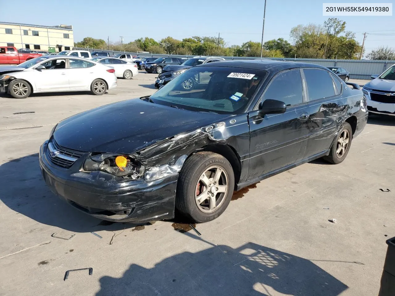 2004 Chevrolet Impala Ls VIN: 2G1WH55K549419380 Lot: 78921424