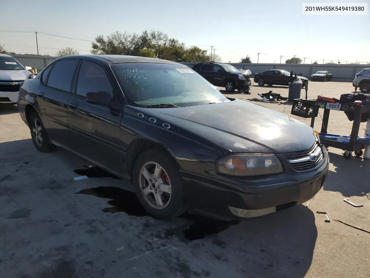 2004 Chevrolet Impala Ls VIN: 2G1WH55K549419380 Lot: 78921424