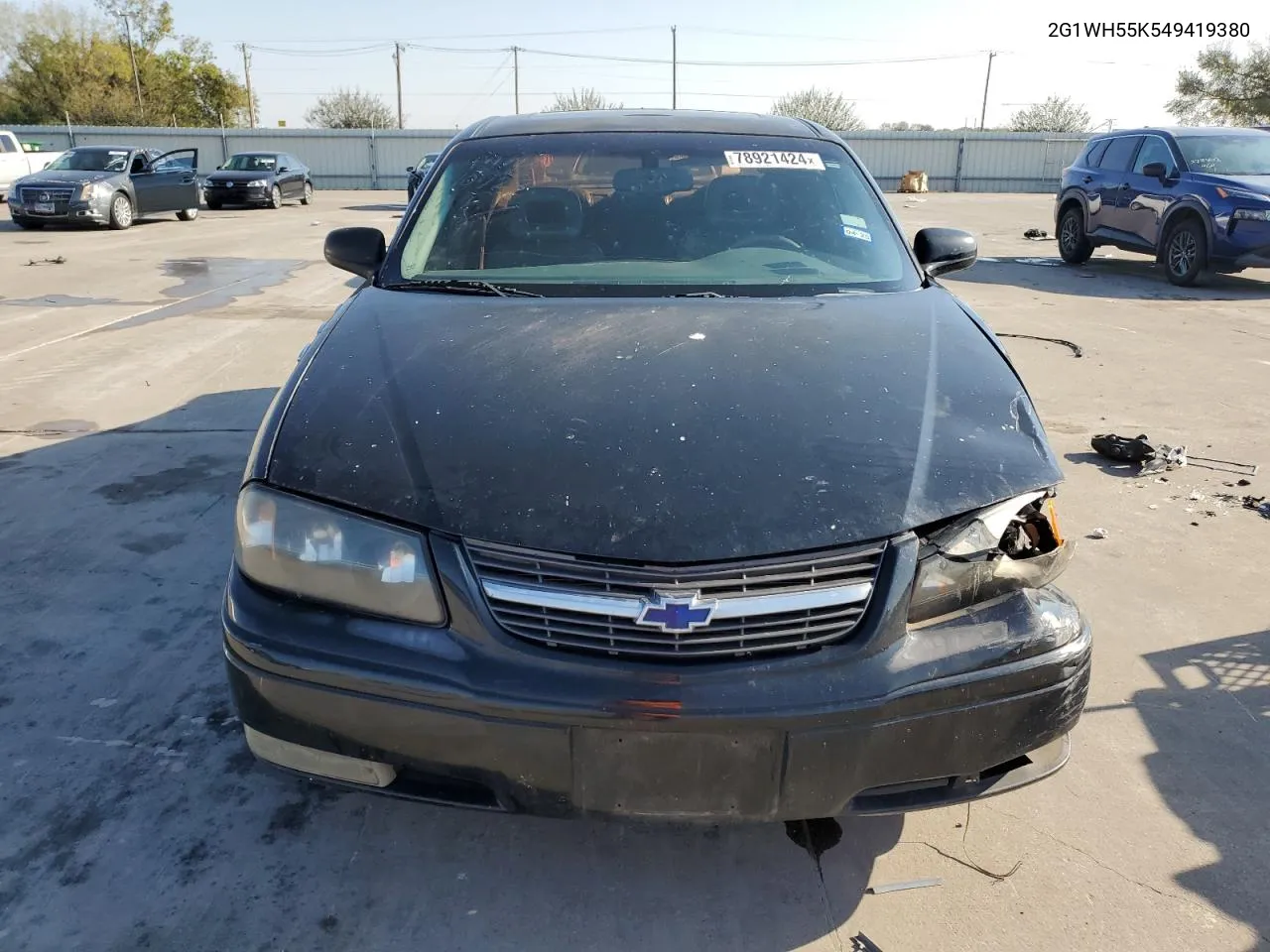 2004 Chevrolet Impala Ls VIN: 2G1WH55K549419380 Lot: 78921424