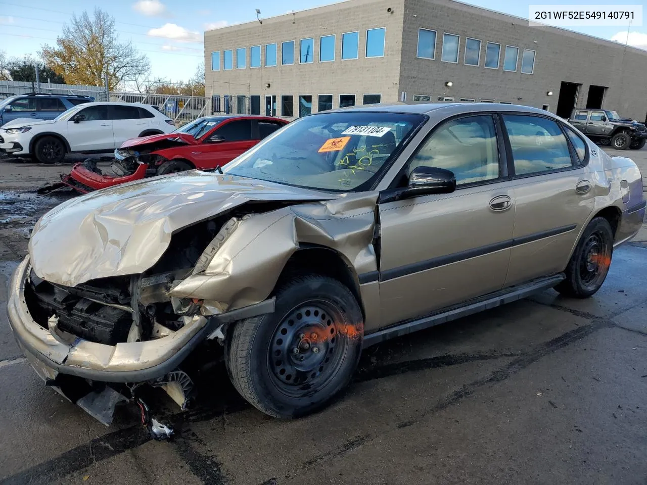 2004 Chevrolet Impala VIN: 2G1WF52E549140791 Lot: 79131104