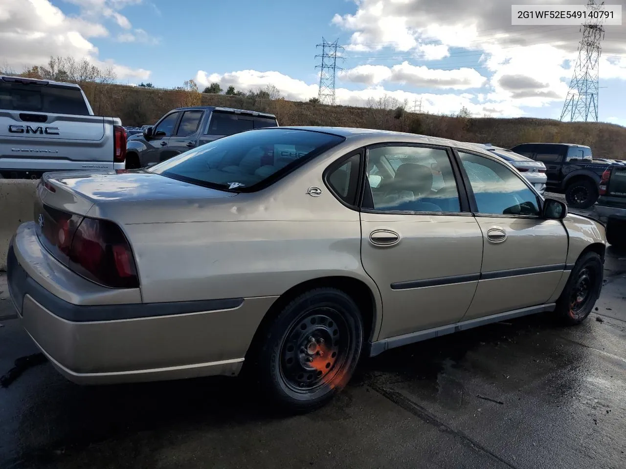 2004 Chevrolet Impala VIN: 2G1WF52E549140791 Lot: 79131104