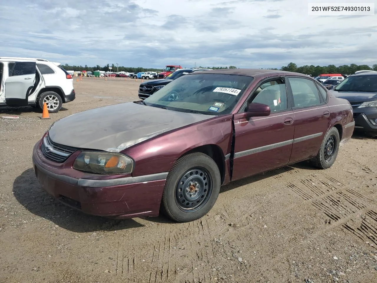 2004 Chevrolet Impala VIN: 2G1WF52E749301013 Lot: 79357744