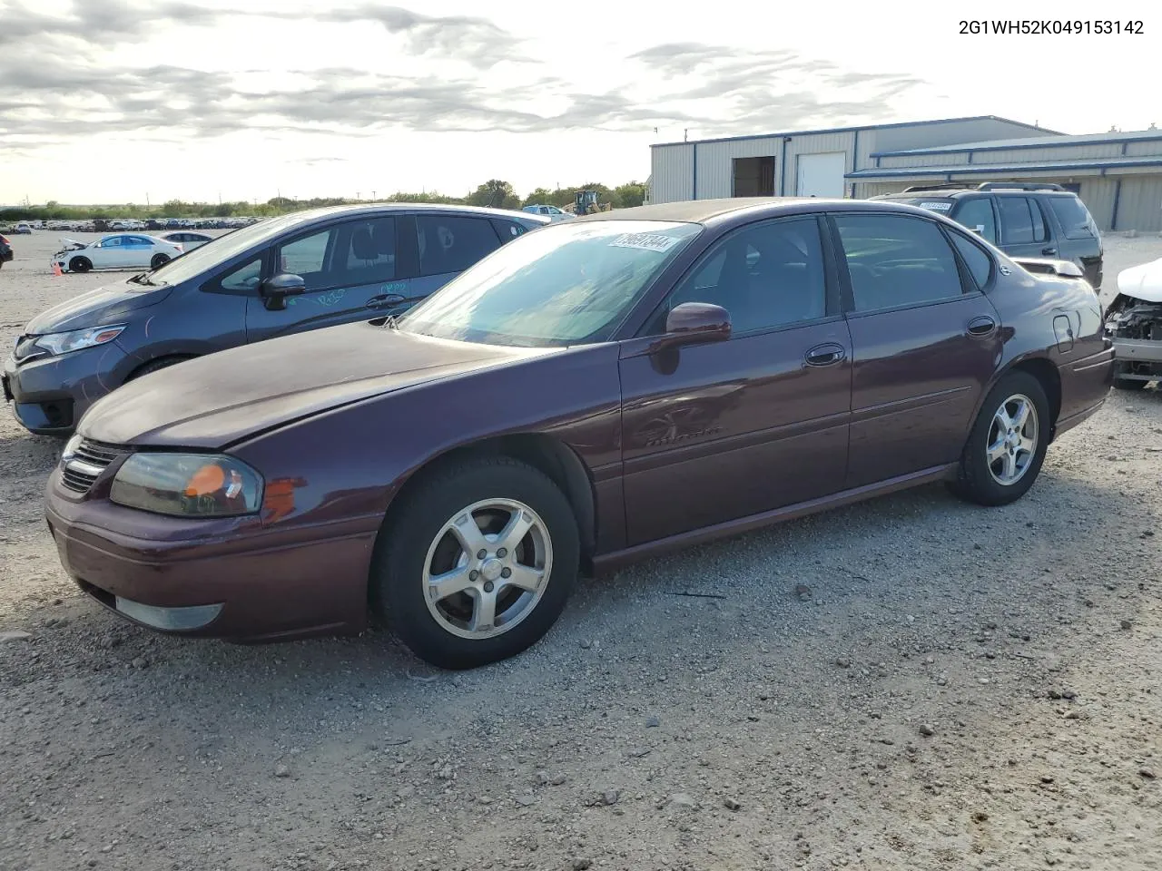 2004 Chevrolet Impala Ls VIN: 2G1WH52K049153142 Lot: 79697344