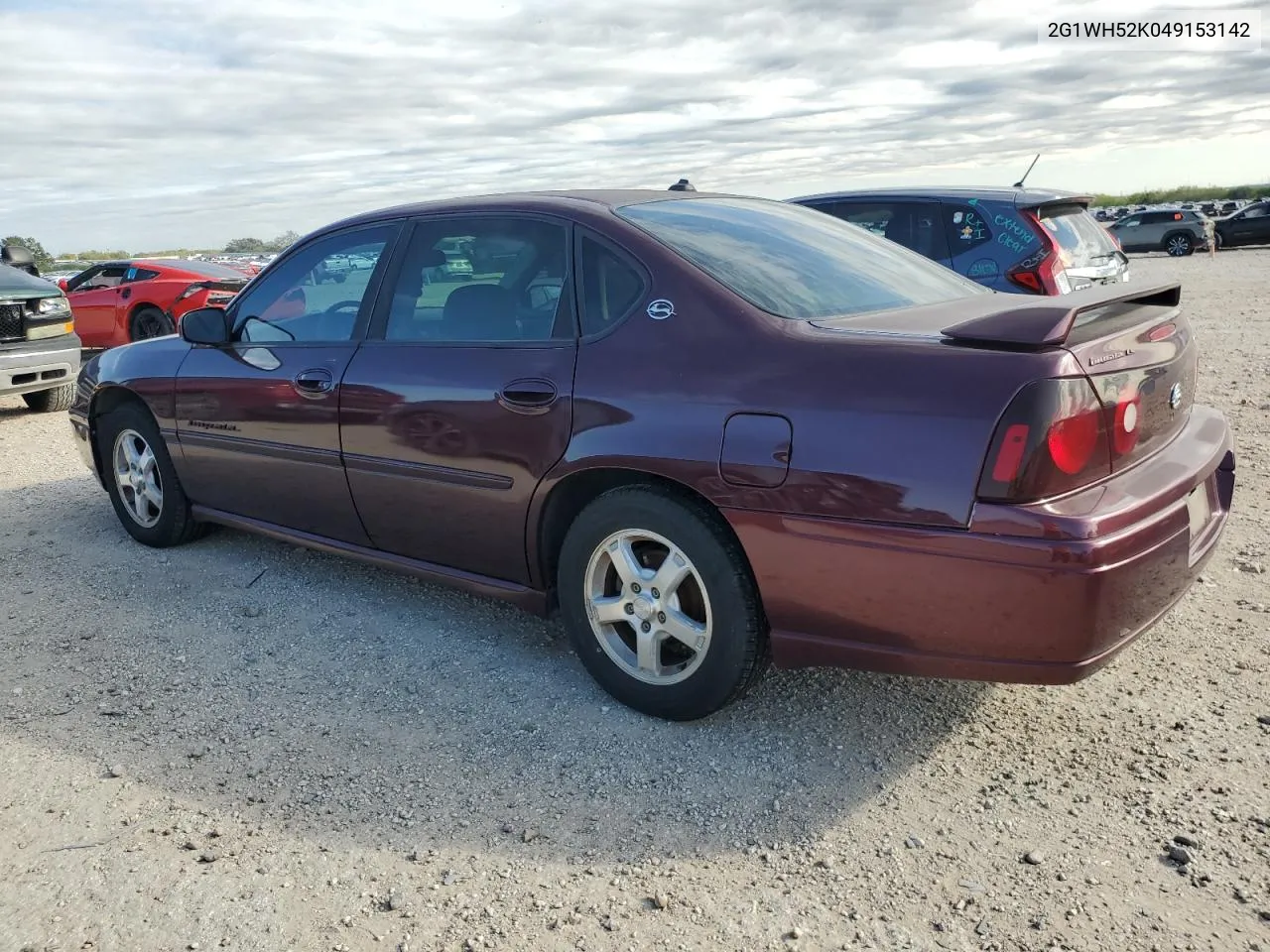 2004 Chevrolet Impala Ls VIN: 2G1WH52K049153142 Lot: 79697344