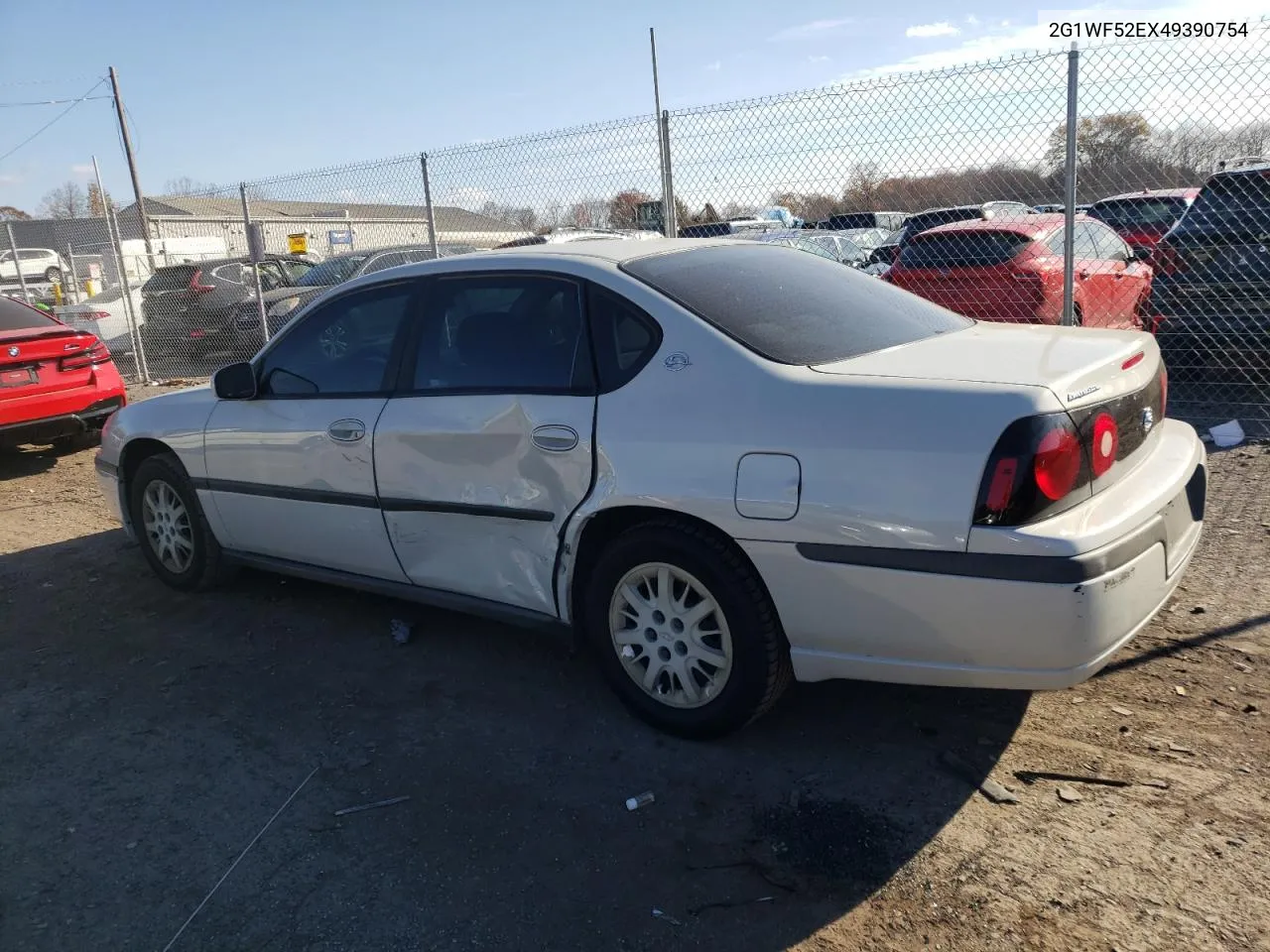 2004 Chevrolet Impala VIN: 2G1WF52EX49390754 Lot: 79818554