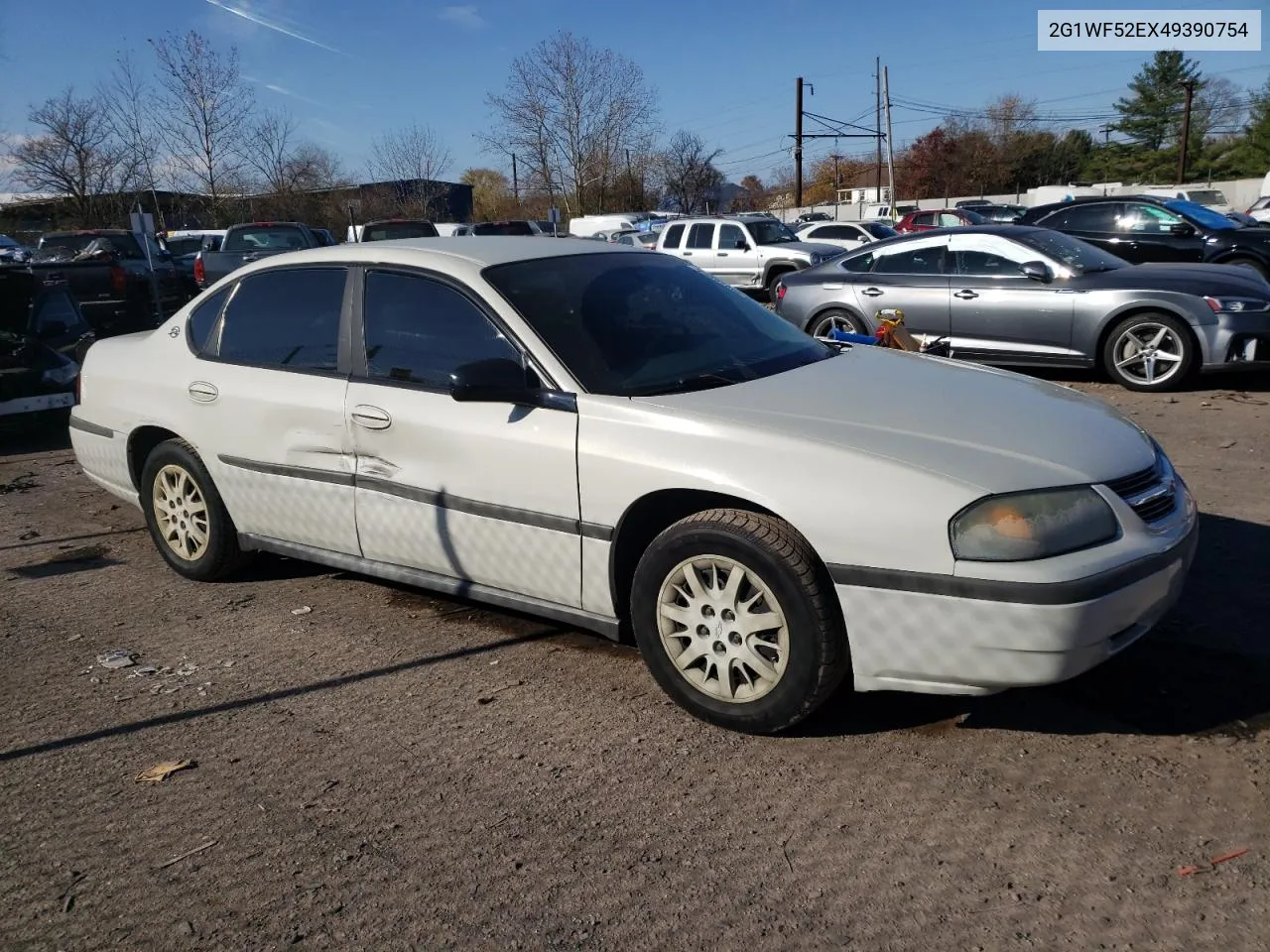 2004 Chevrolet Impala VIN: 2G1WF52EX49390754 Lot: 79818554