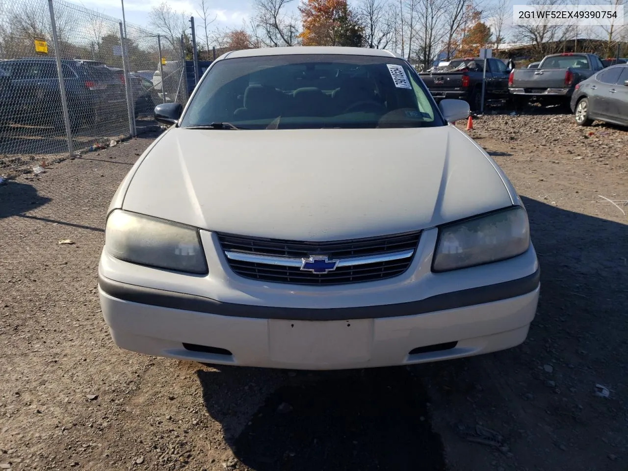 2004 Chevrolet Impala VIN: 2G1WF52EX49390754 Lot: 79818554