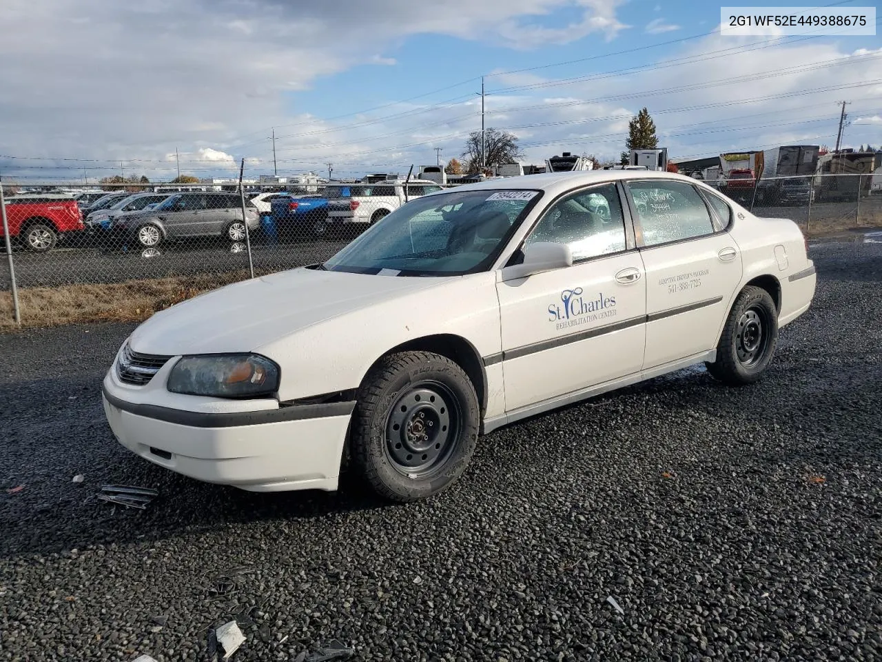 2004 Chevrolet Impala VIN: 2G1WF52E449388675 Lot: 79942214