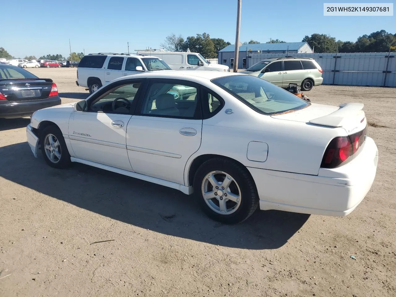 2004 Chevrolet Impala Ls VIN: 2G1WH52K149307681 Lot: 80526364