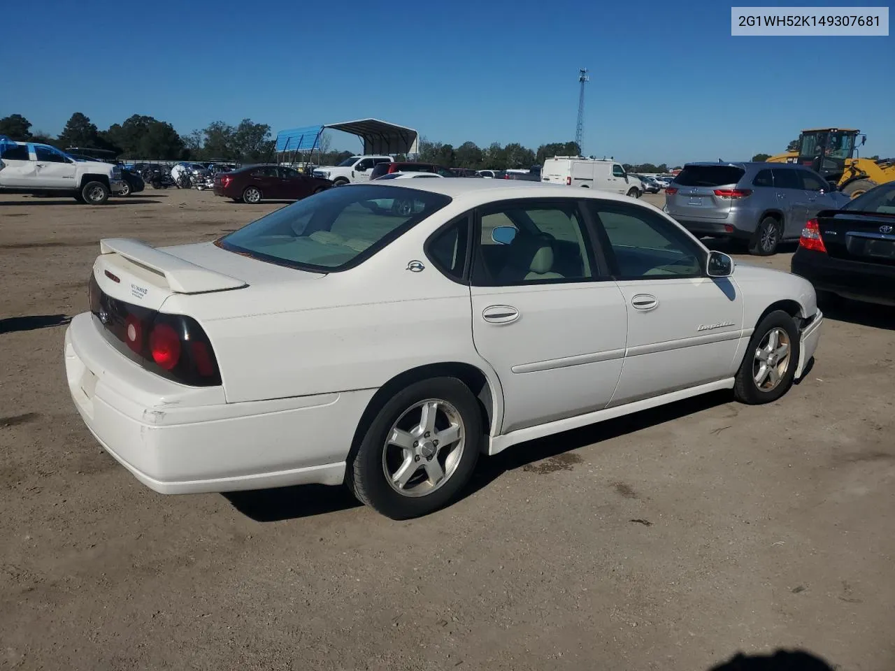 2004 Chevrolet Impala Ls VIN: 2G1WH52K149307681 Lot: 80526364