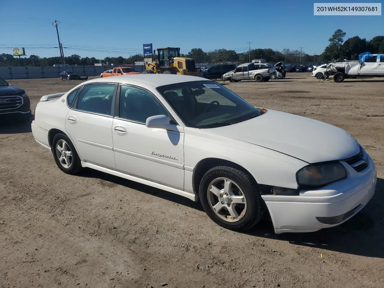 2004 Chevrolet Impala Ls VIN: 2G1WH52K149307681 Lot: 80526364