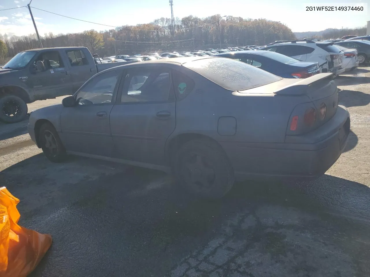 2004 Chevrolet Impala VIN: 2G1WF52E149374460 Lot: 80733184