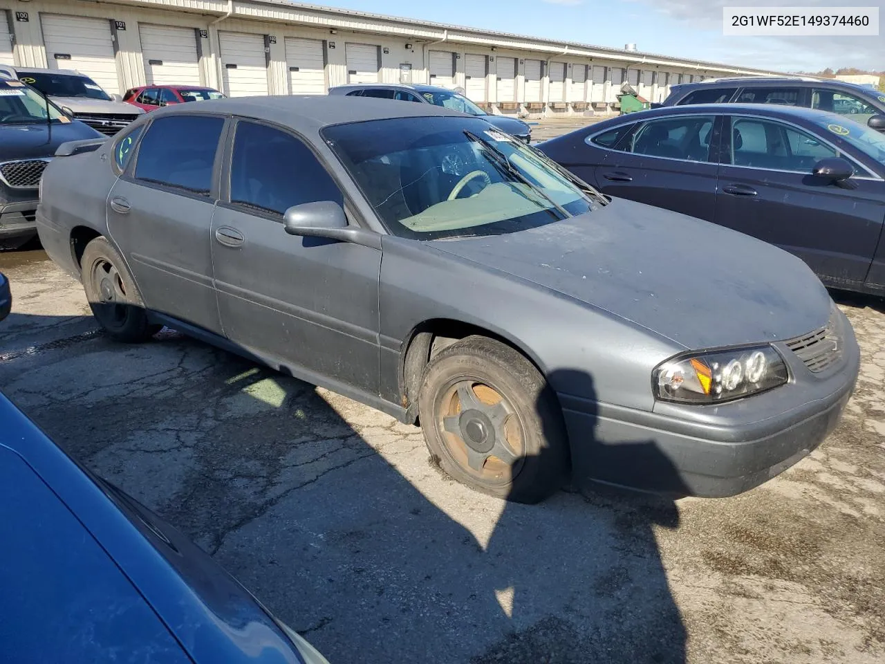 2004 Chevrolet Impala VIN: 2G1WF52E149374460 Lot: 80733184