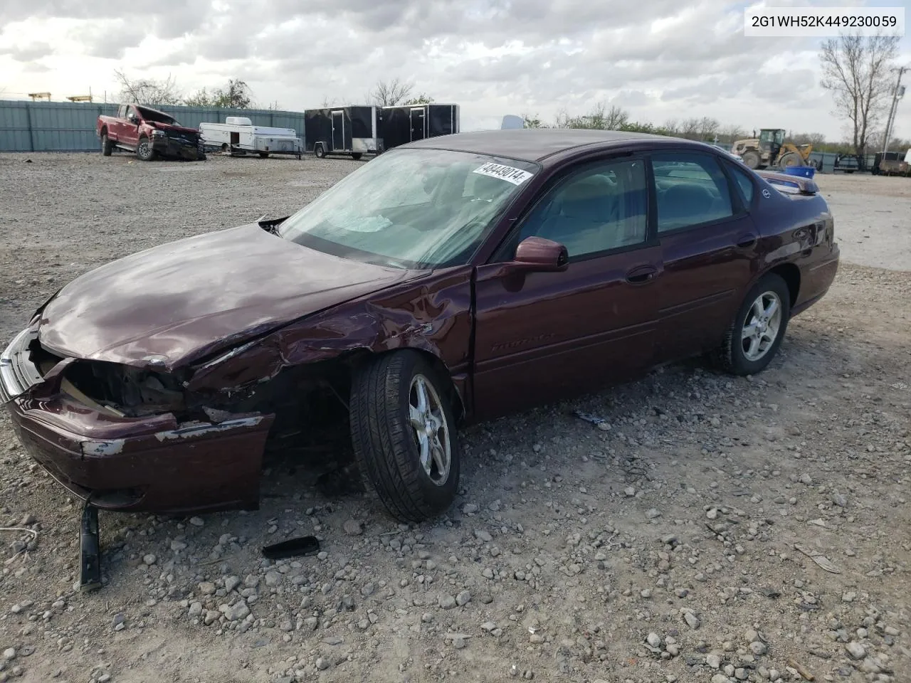 2004 Chevrolet Impala Ls VIN: 2G1WH52K449230059 Lot: 81020884