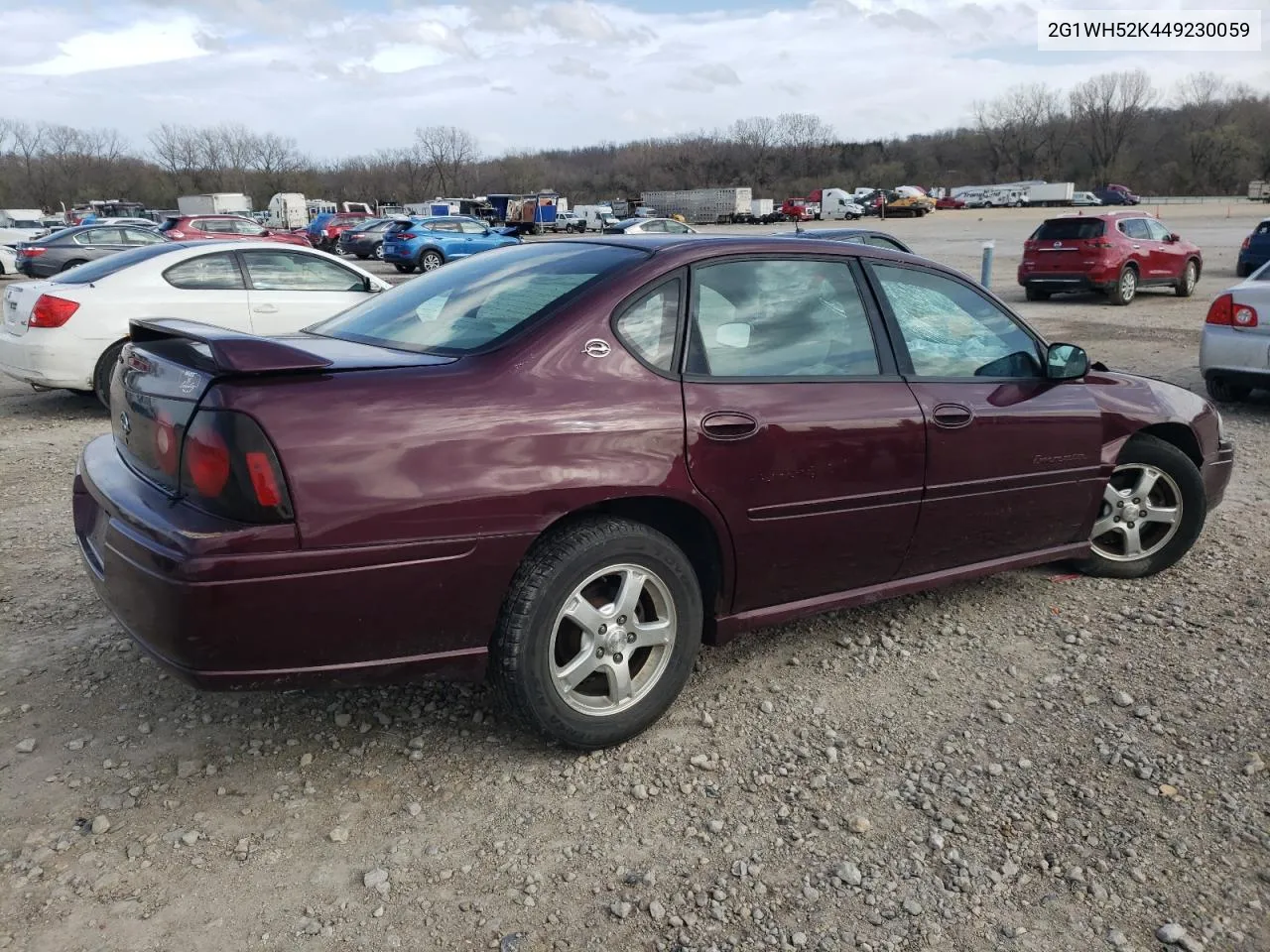 2004 Chevrolet Impala Ls VIN: 2G1WH52K449230059 Lot: 81020884