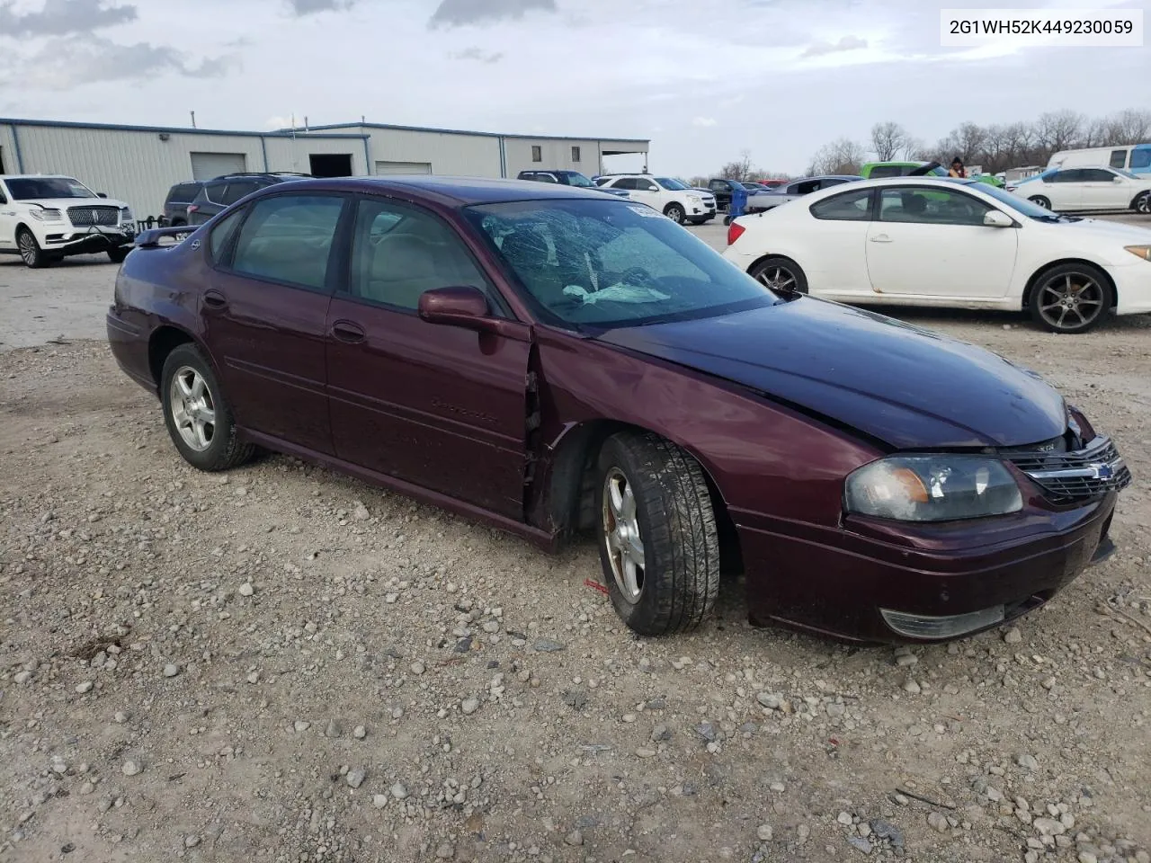 2004 Chevrolet Impala Ls VIN: 2G1WH52K449230059 Lot: 81020884