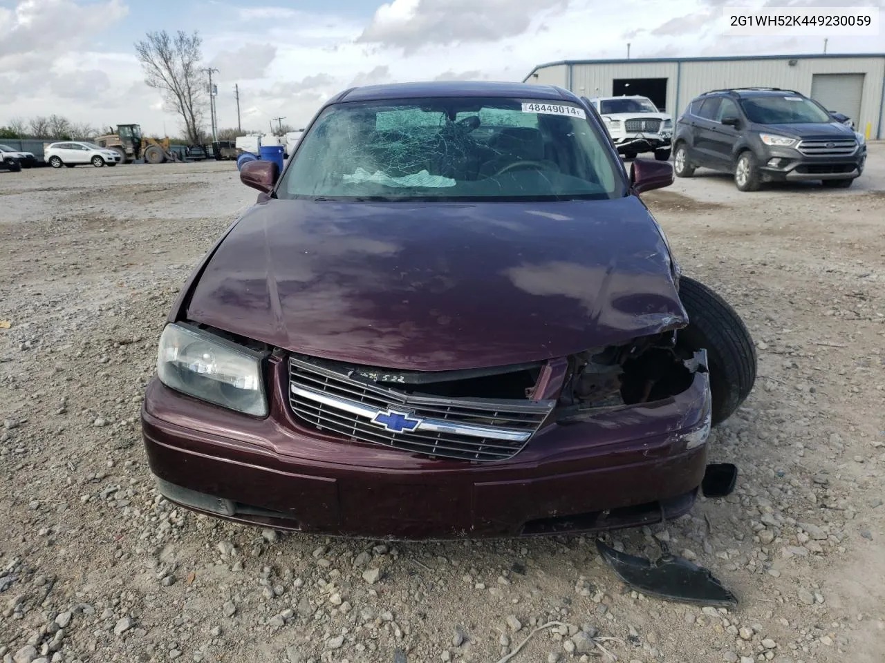 2004 Chevrolet Impala Ls VIN: 2G1WH52K449230059 Lot: 81020884