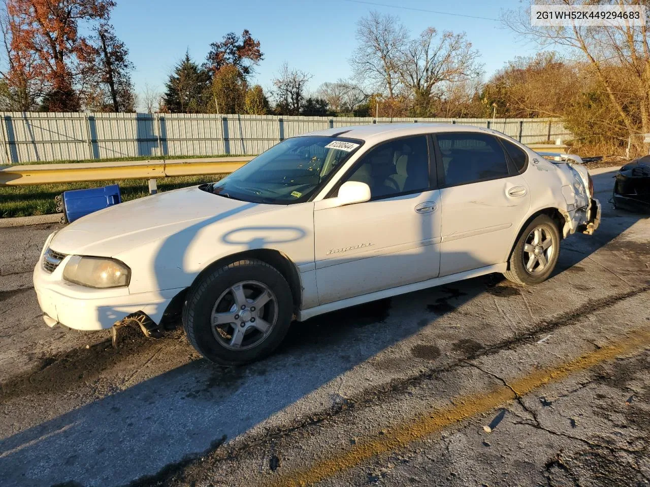 2004 Chevrolet Impala Ls VIN: 2G1WH52K449294683 Lot: 81230544