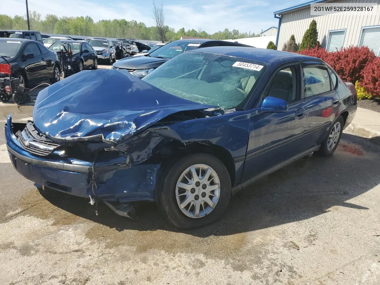 2005 Chevrolet Impala VIN: 2G1WF52E259328167 Lot: 50453714