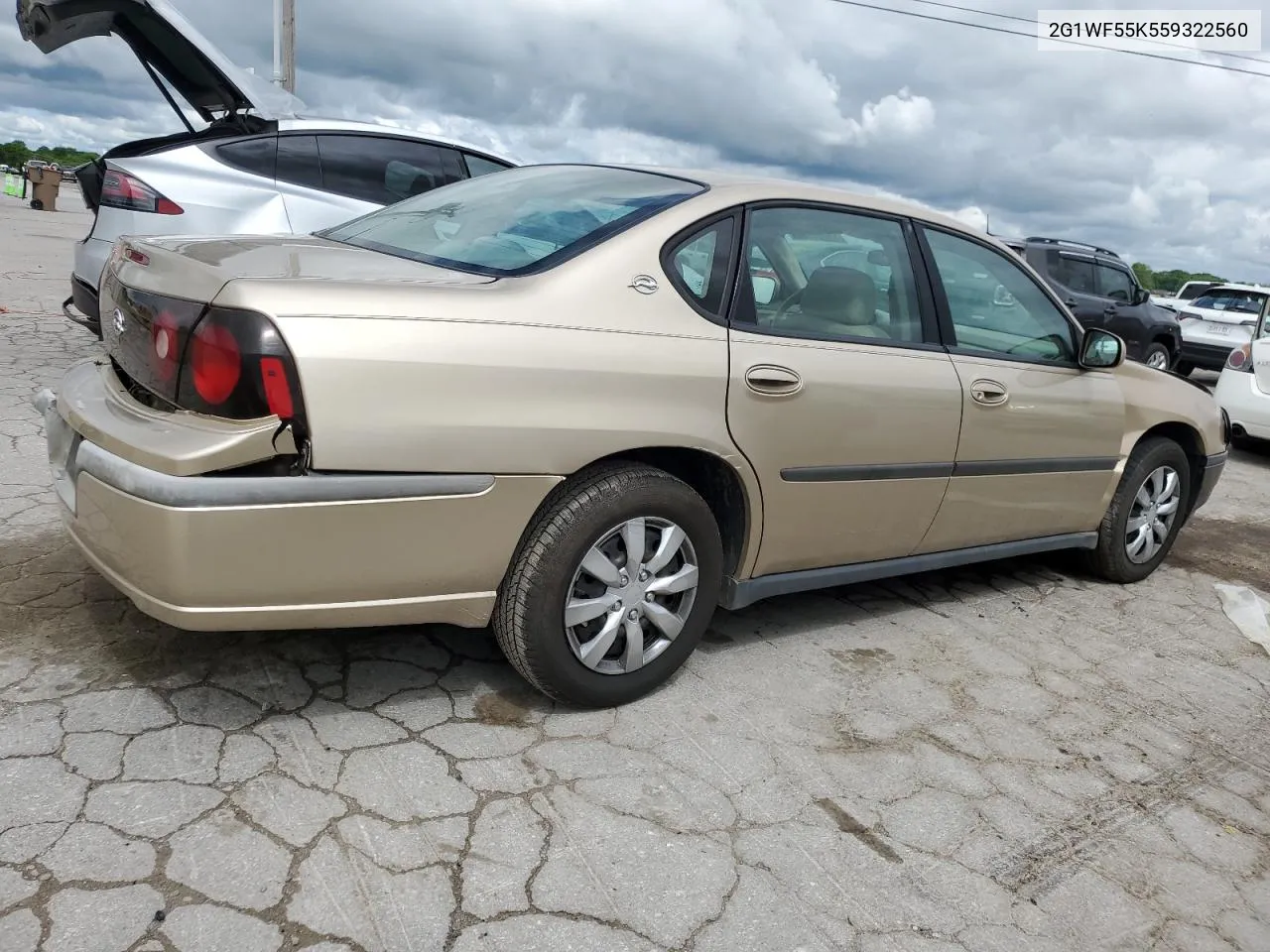 2005 Chevrolet Impala VIN: 2G1WF55K559322560 Lot: 51751794