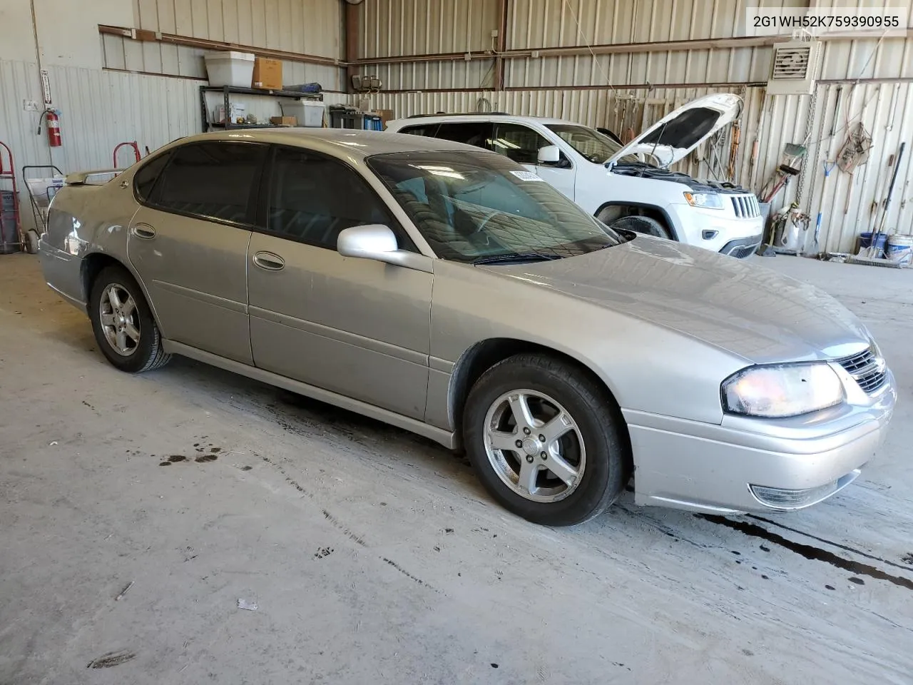 2005 Chevrolet Impala Ls VIN: 2G1WH52K759390955 Lot: 62034314