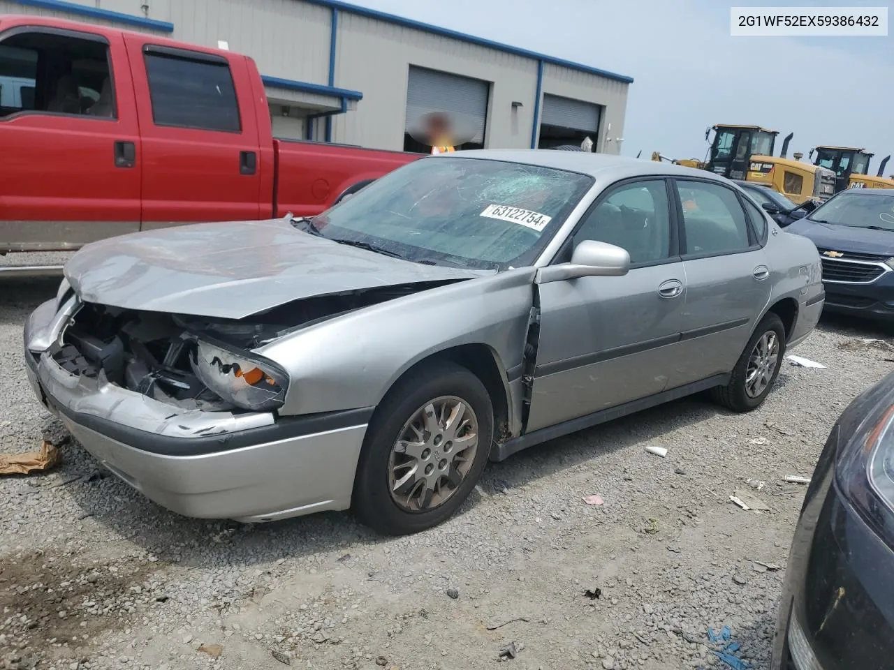 2005 Chevrolet Impala VIN: 2G1WF52EX59386432 Lot: 63122754