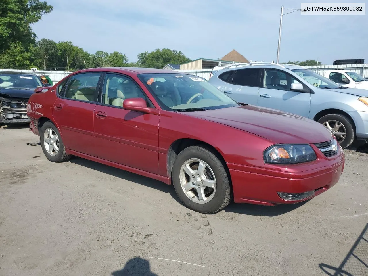 2G1WH52K859300082 2005 Chevrolet Impala Ls