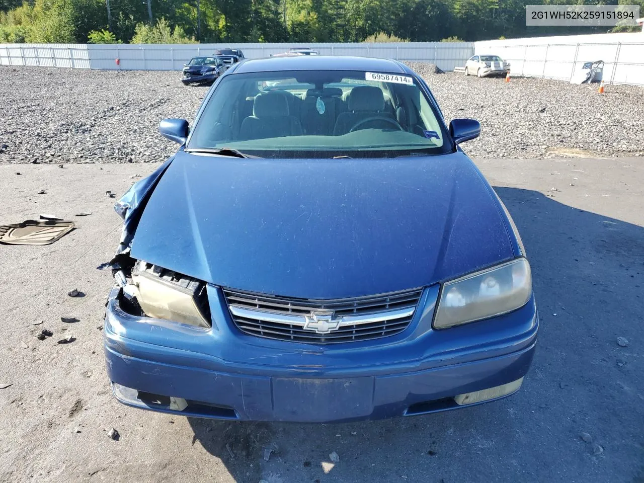 2005 Chevrolet Impala Ls VIN: 2G1WH52K259151894 Lot: 69587414