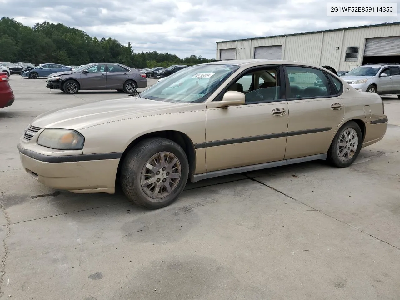 2005 Chevrolet Impala VIN: 2G1WF52E859114350 Lot: 69719084