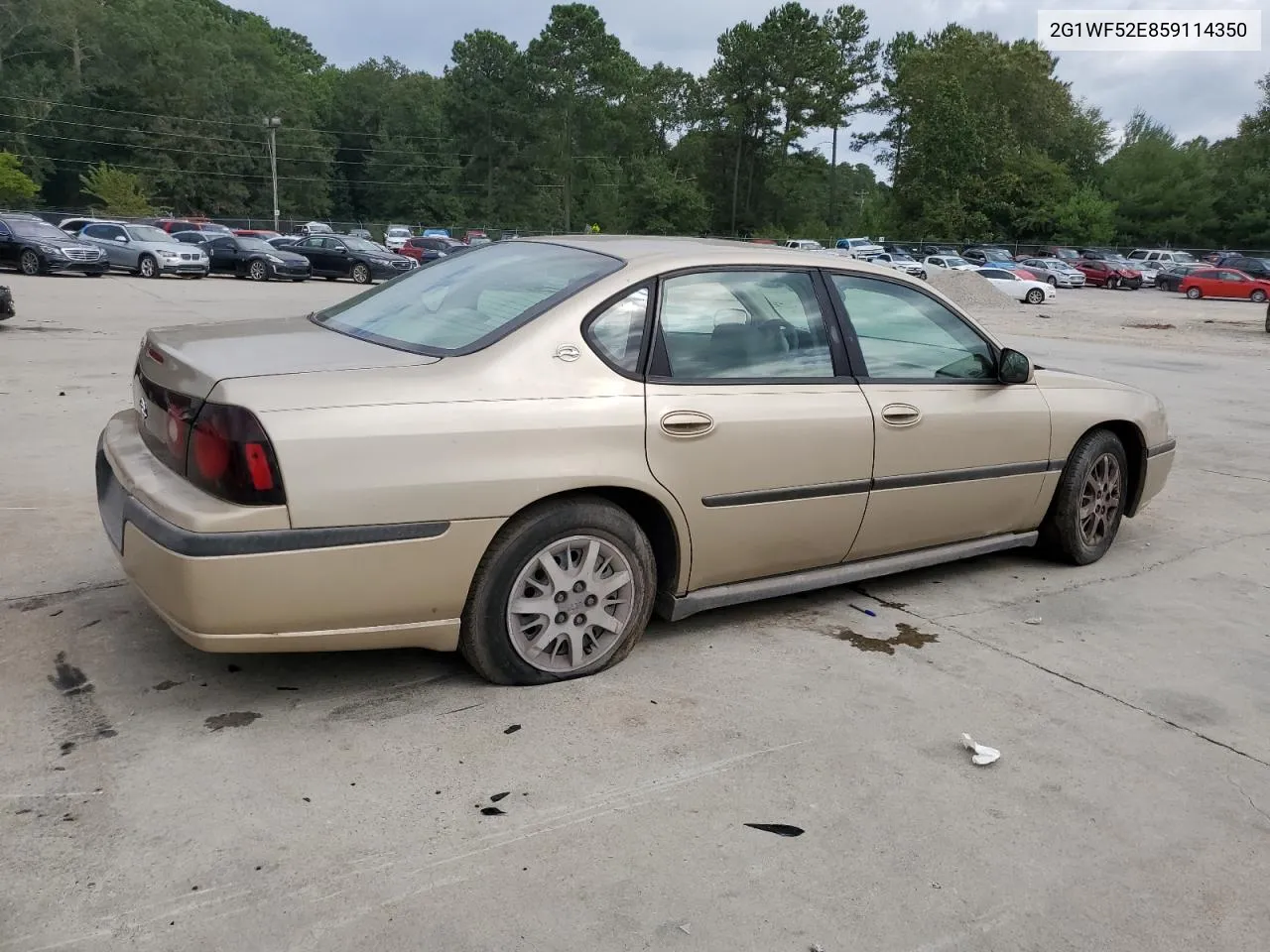 2005 Chevrolet Impala VIN: 2G1WF52E859114350 Lot: 69719084