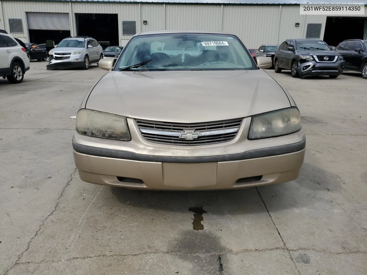 2005 Chevrolet Impala VIN: 2G1WF52E859114350 Lot: 69719084