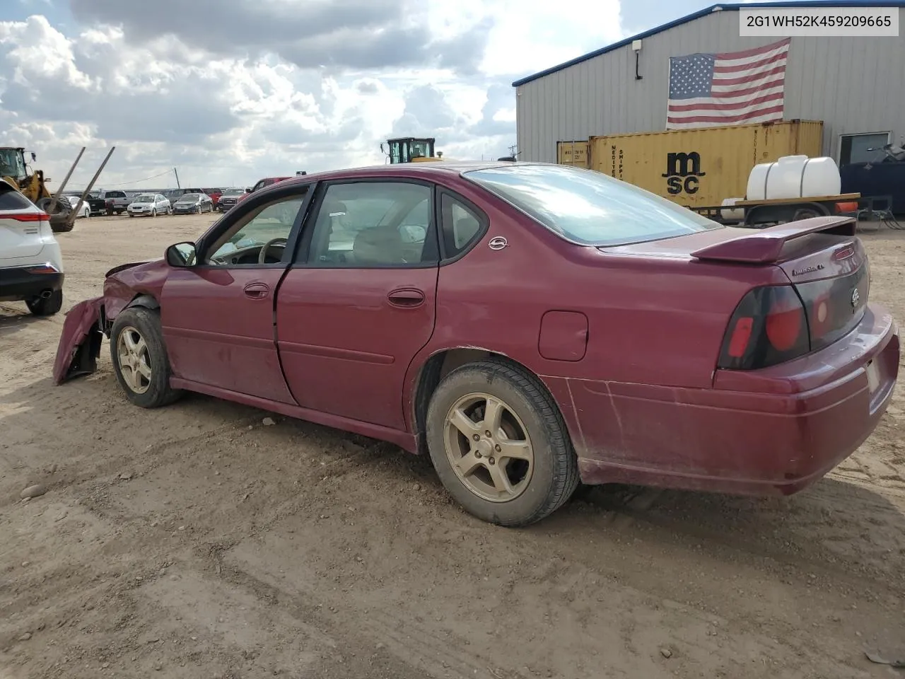 2005 Chevrolet Impala Ls VIN: 2G1WH52K459209665 Lot: 69829374