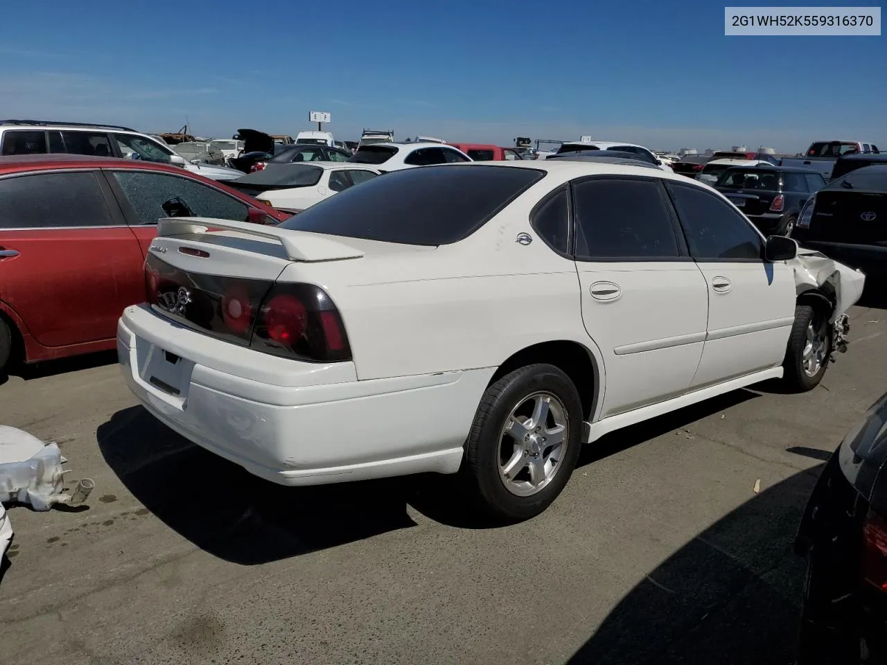 2005 Chevrolet Impala Ls VIN: 2G1WH52K559316370 Lot: 69836164