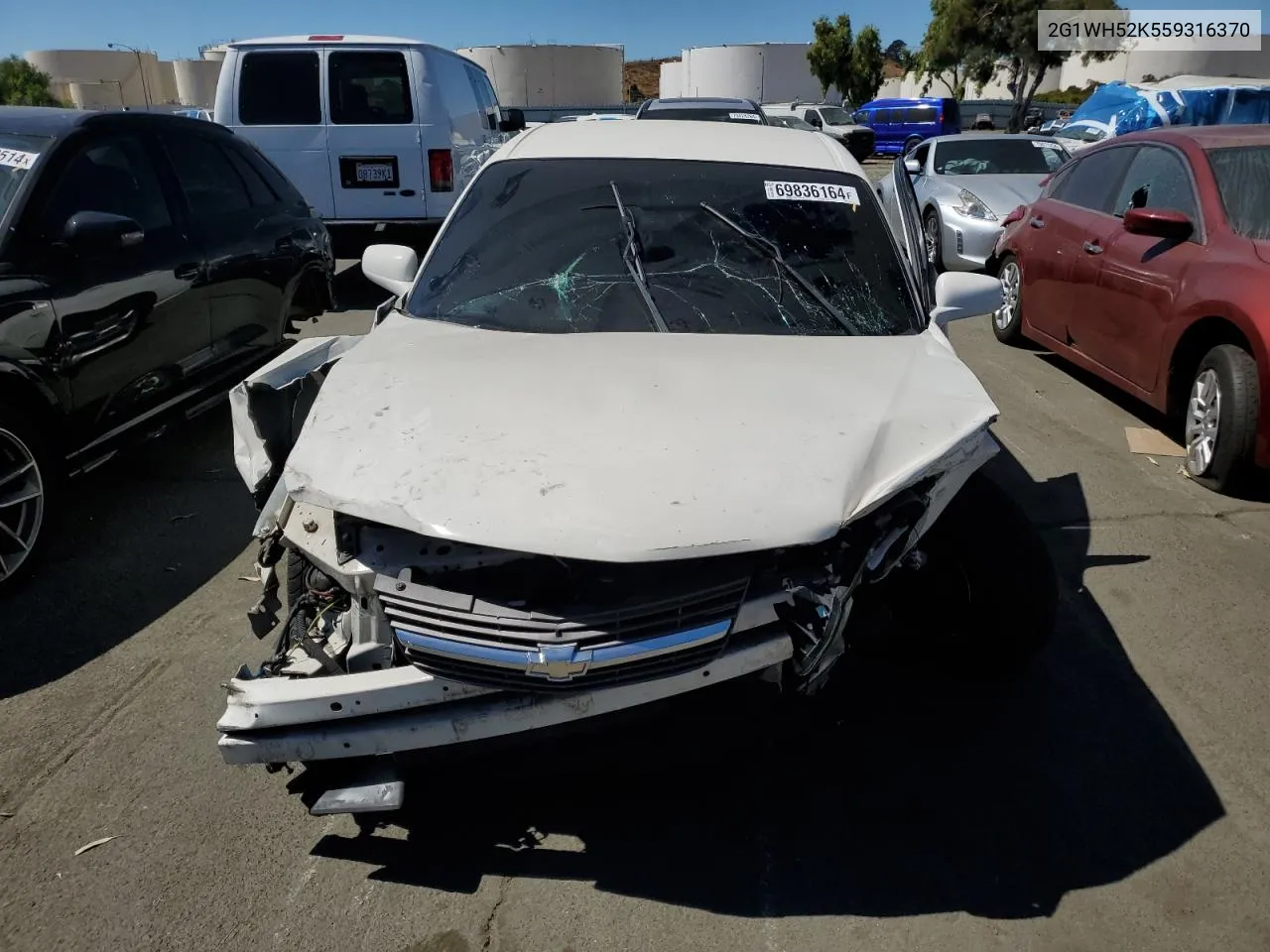 2005 Chevrolet Impala Ls VIN: 2G1WH52K559316370 Lot: 69836164