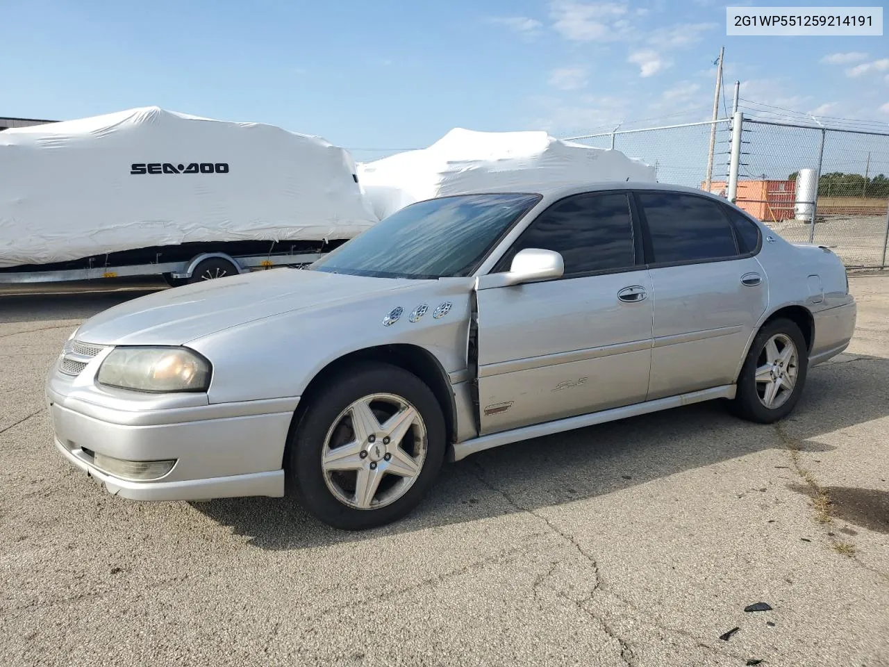 2005 Chevrolet Impala Ss VIN: 2G1WP551259214191 Lot: 70370984