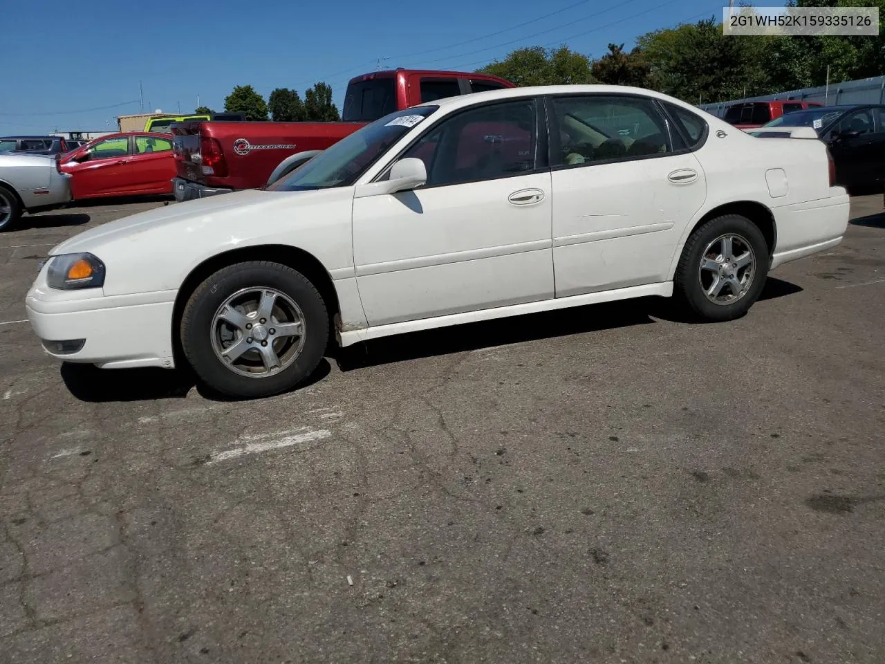 2G1WH52K159335126 2005 Chevrolet Impala Ls