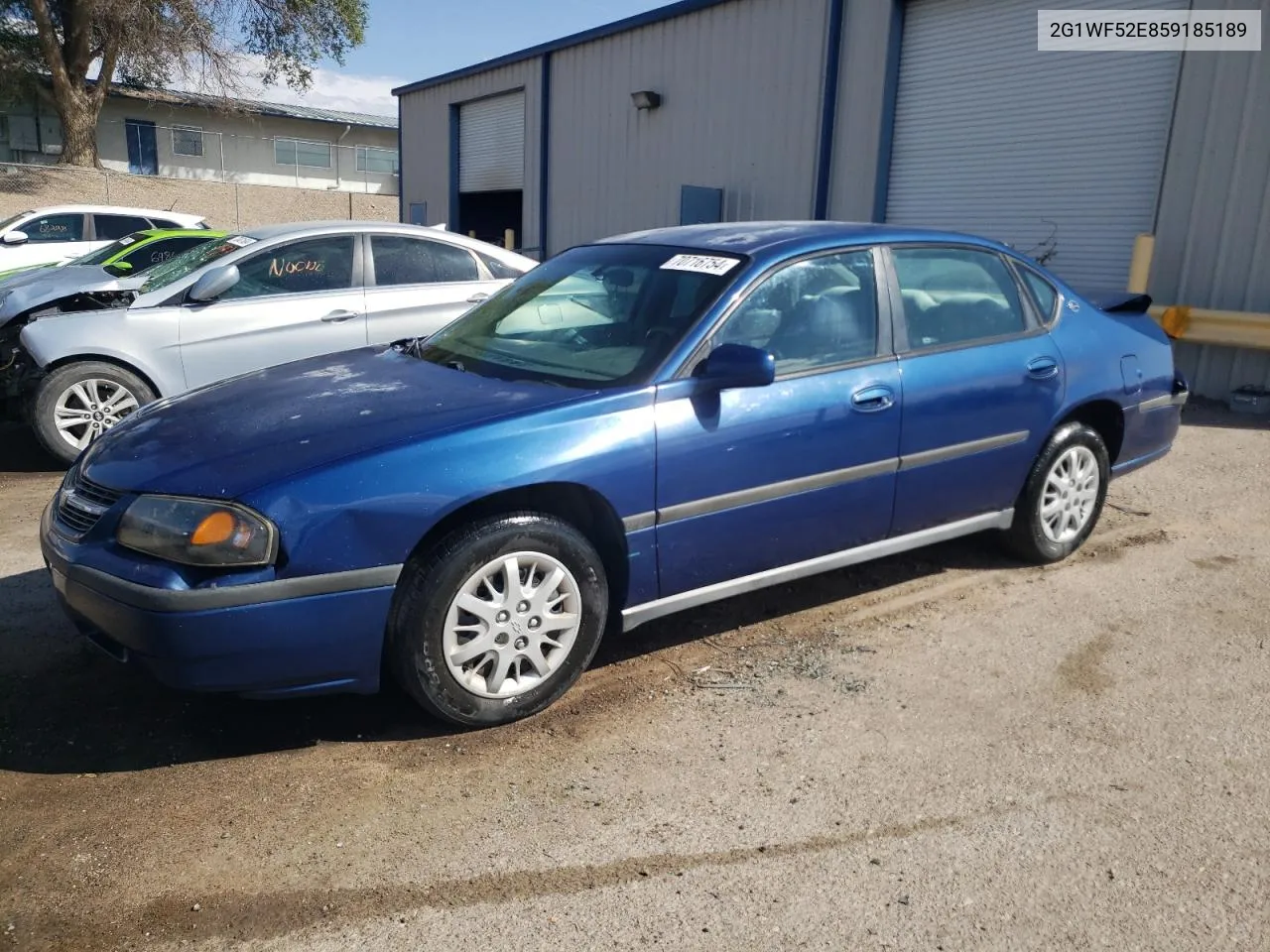 2G1WF52E859185189 2005 Chevrolet Impala