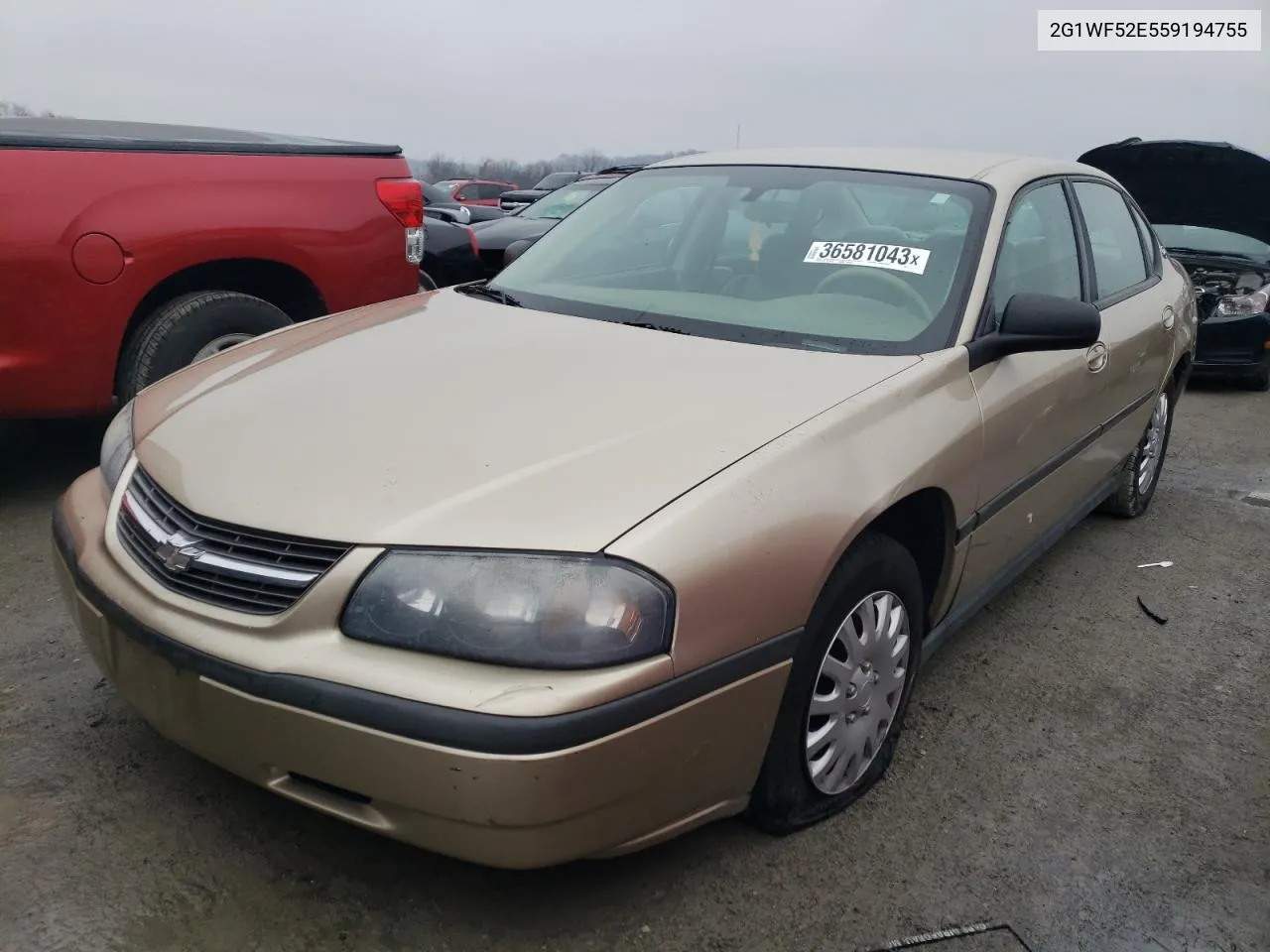 2G1WF52E559194755 2005 Chevrolet Impala