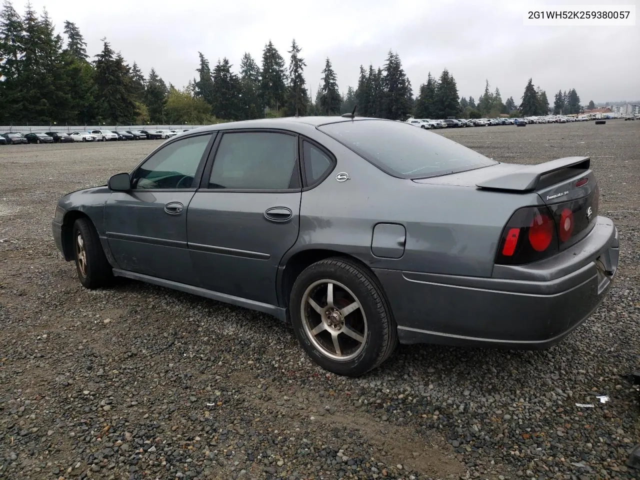 2G1WH52K259380057 2005 Chevrolet Impala Ls