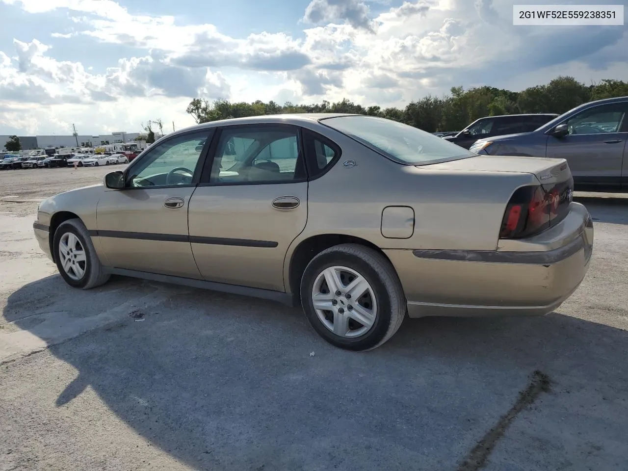 2005 Chevrolet Impala VIN: 2G1WF52E559238351 Lot: 72417044