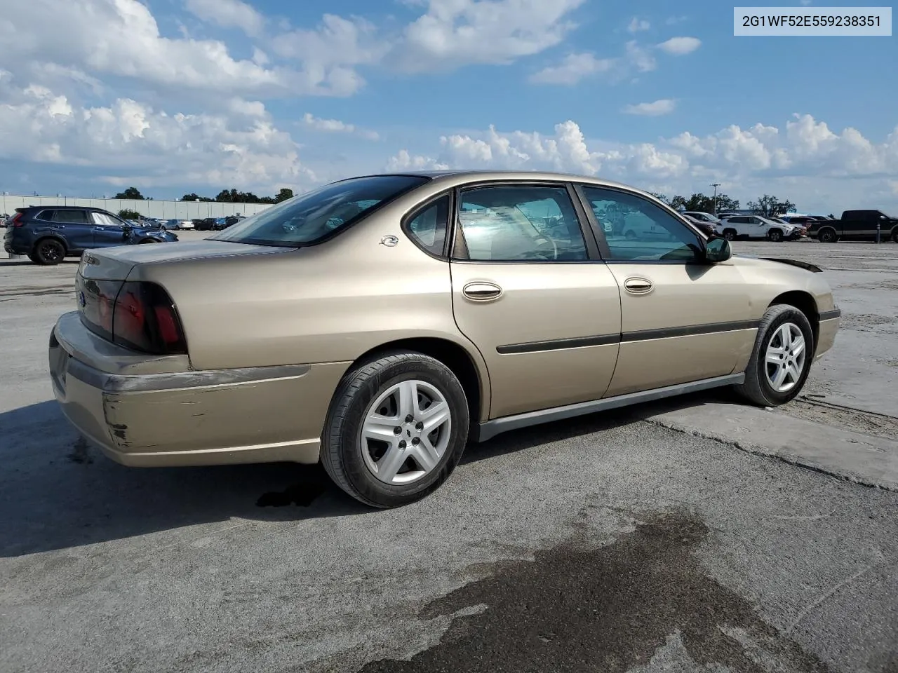 2005 Chevrolet Impala VIN: 2G1WF52E559238351 Lot: 72417044