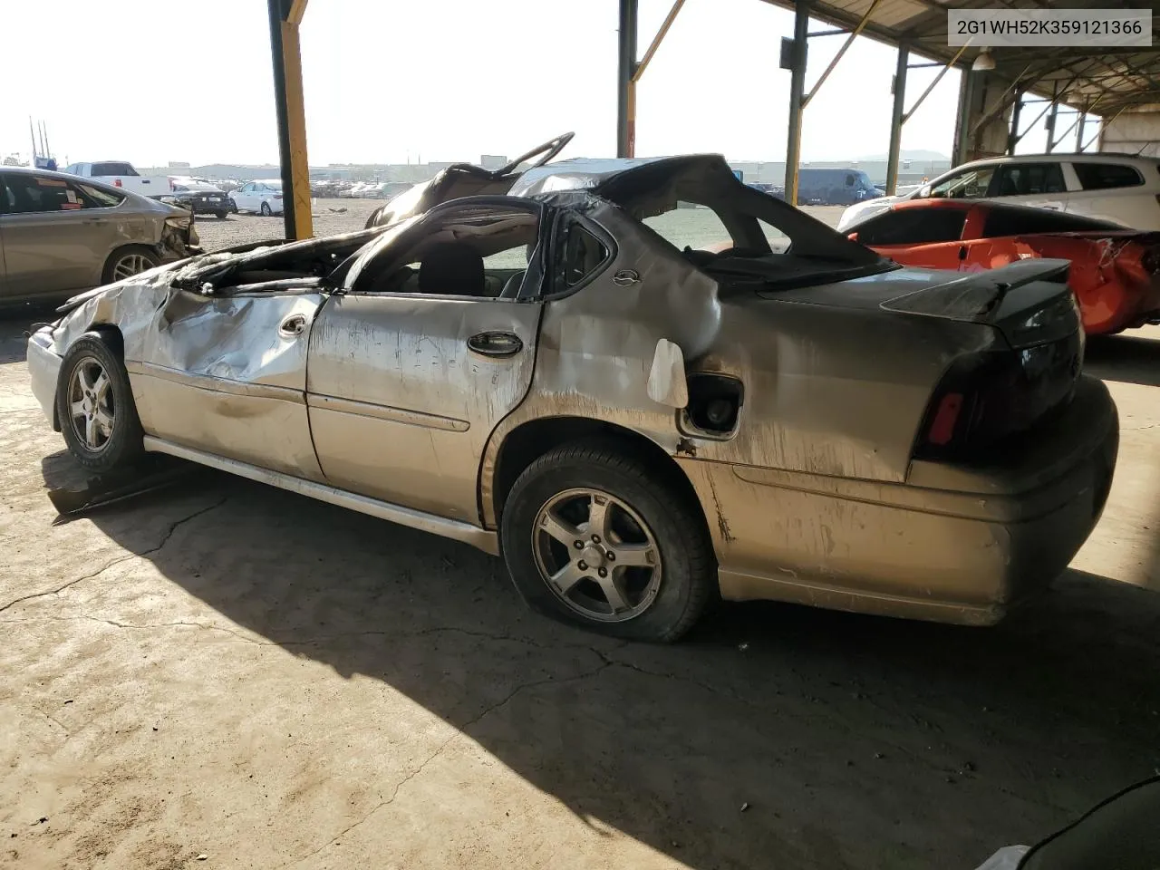 2005 Chevrolet Impala Ls VIN: 2G1WH52K359121366 Lot: 72697914